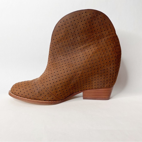 NWOB Sundance Catalog Matt Bernson Flores Brown Leather Boot Size 10 - Picture 3 of 10